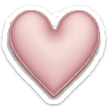 Light pink plaid Burberry heart sticker