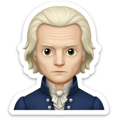 Maximilien Robespierre sticker