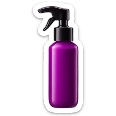 Dark magenta tall lotion bottle black slim nozzle no logo sticker