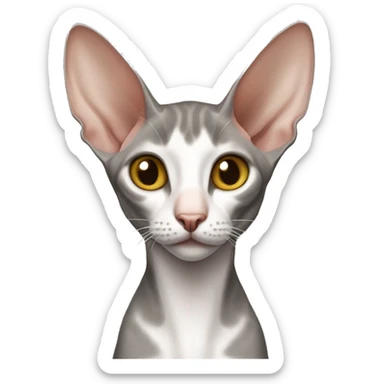 Oriental Shorthair Cat sticker