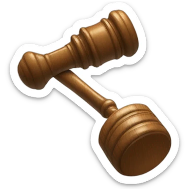 Gavel sticker