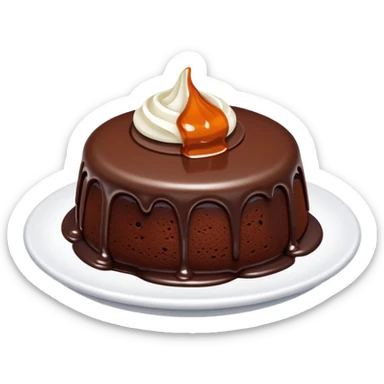 Most delicious dessert luxury sticker