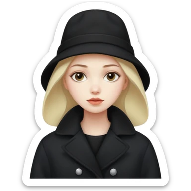 Russian underground fashion sticker