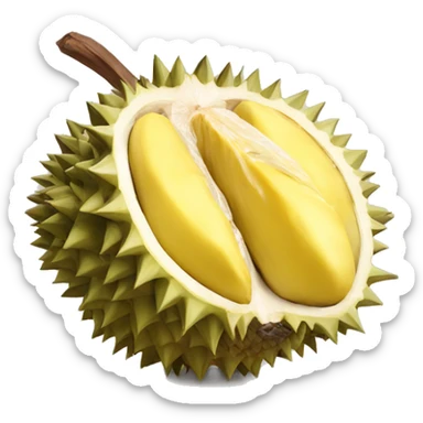 Durian sticker