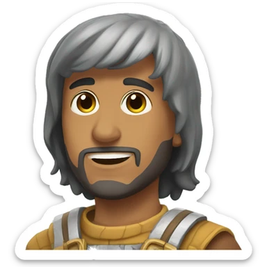 Castelo humano sticker