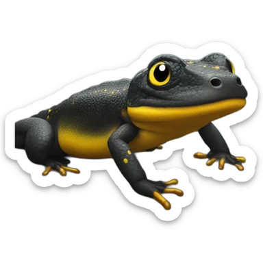 Salamandra salamandra sticker