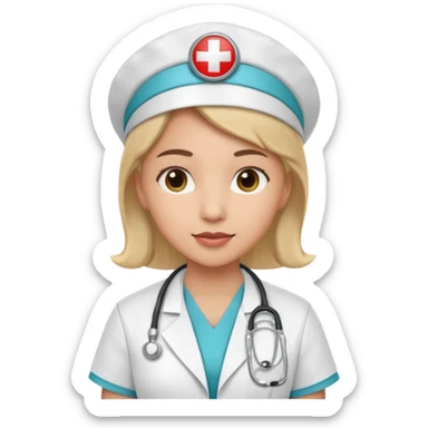 enfermera sticker