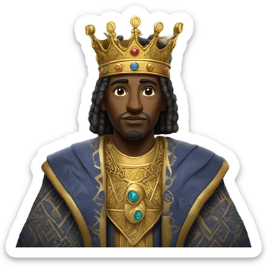 Debil ruler of gell sticker