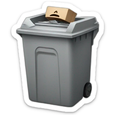 throwing Wi-Fi router in garbage bin sticker