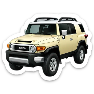 toyota fj cruiser sticker