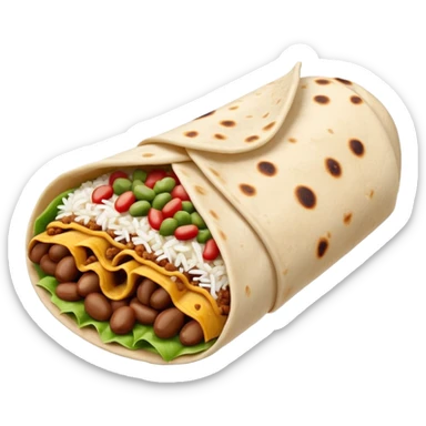 burrito sticker