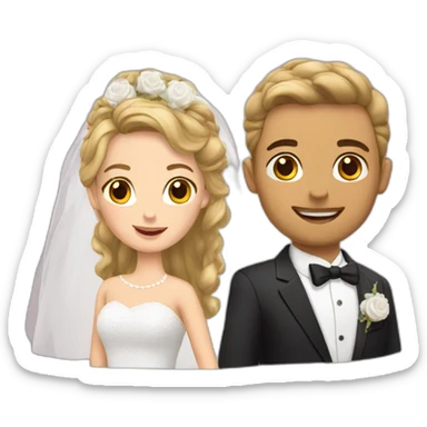 Mariage sticker