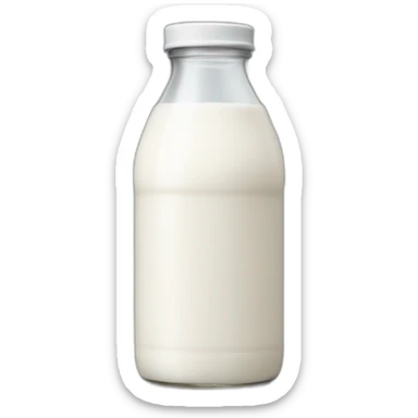 A formula bottle of milk sticker