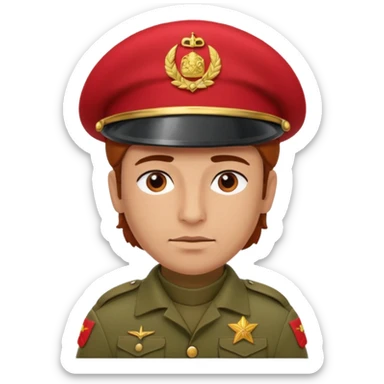 legionario del ejercito español con mi cara  sticker