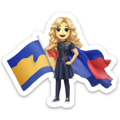 eurovision 2024 love sticker