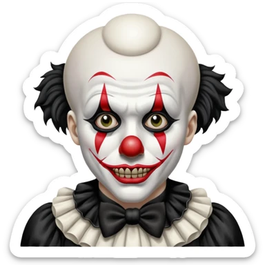 Art the clown Terrifier movie sticker