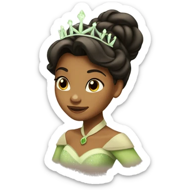 princess tiana sticker