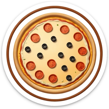 pizza with a big butt sticker