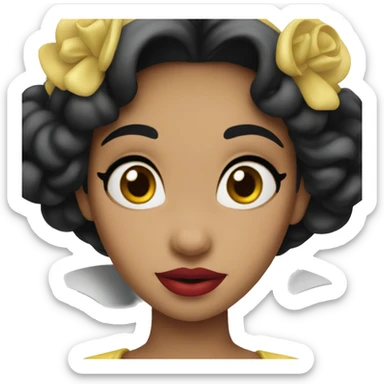 snow white disney princess emoji sticker