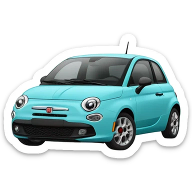 500 Fiat  sticker