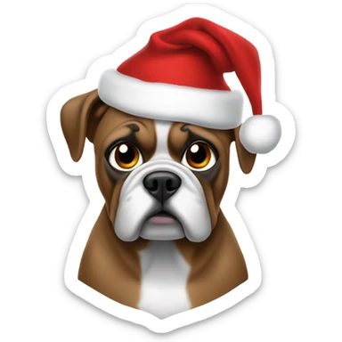 Georgia Bulldogs Christmas  sticker