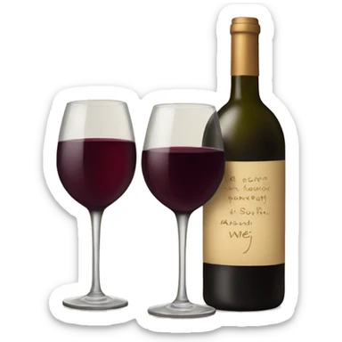 Wine sticker