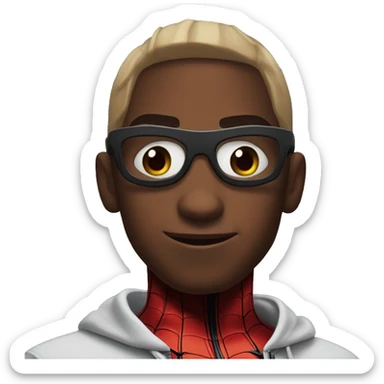 spider man miles morales  sticker