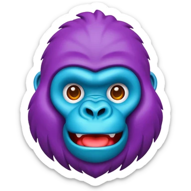 gorilla tag logo sticker