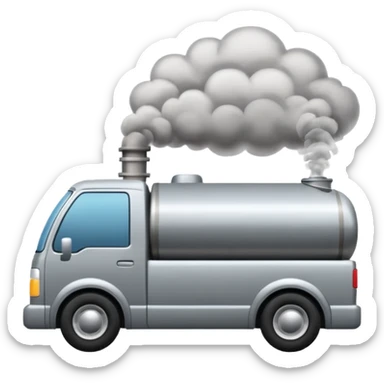 vehile pollution sticker