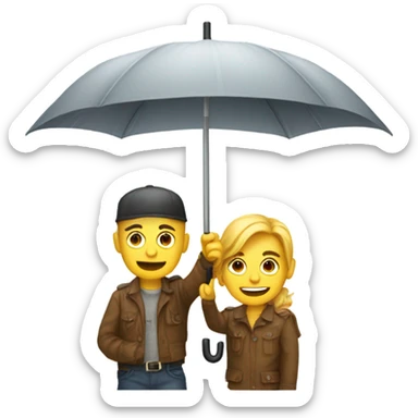 Regenschirm ok sticker