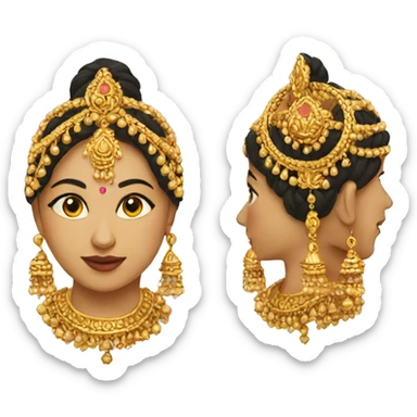 jhumkas sticker