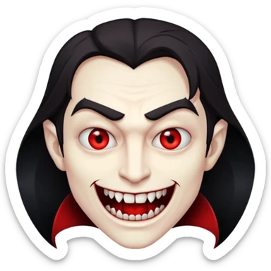 Vampire sticker