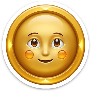 God is in the shape of a circle God is in the shape of a circle sticker