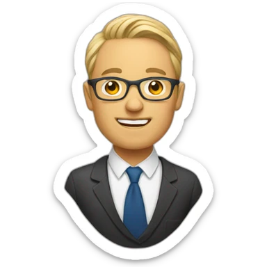 University teacher sticker