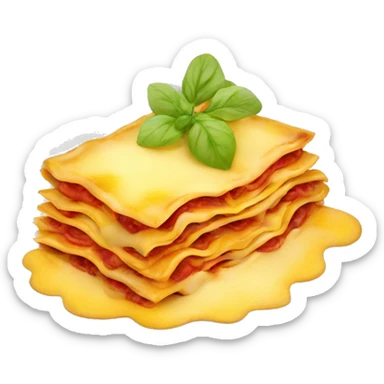 lasagne sticker
