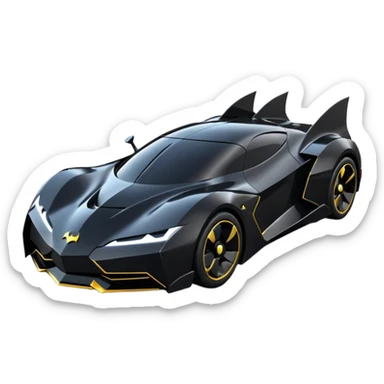 Batman car sticker