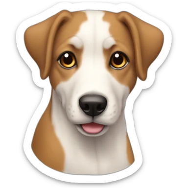 Mestiza colie perro de aguas sticker