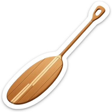 Paddle sticker
