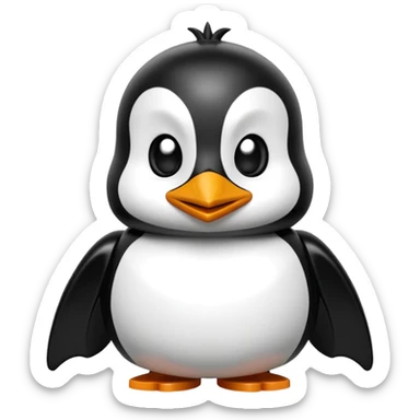 Penguin spiderman Lego  sticker