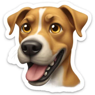 Dog playing call of duty  sticker