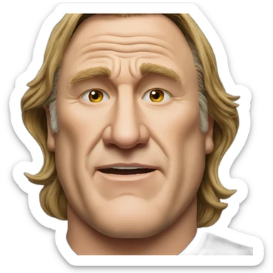 Depardieu est dieu sticker