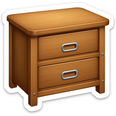 night table empty sticker