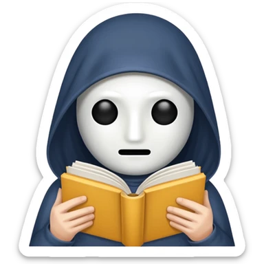 book with no face sticker