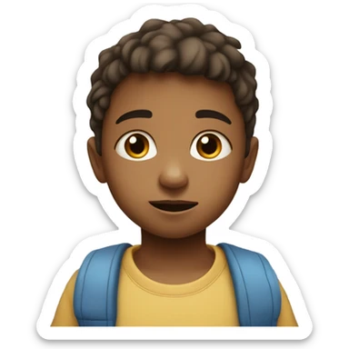 Kid with autism sticker