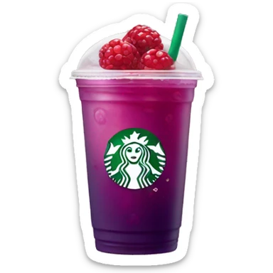 Starbucks Berry refresher sticker