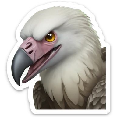 vulture prey sticker