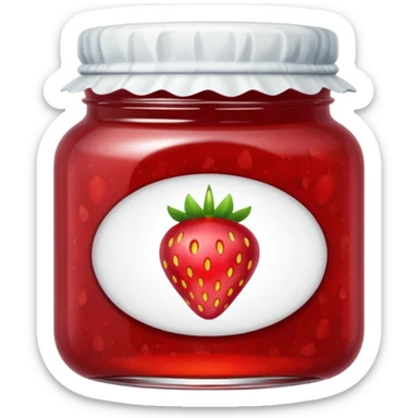 Strawberry Jam sticker