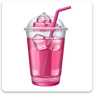 A Starbucks pink drink  sticker