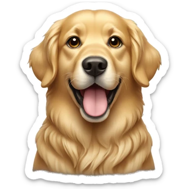 Golden Retriever Dog sticker