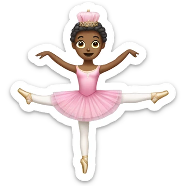 Nutcracker ballerina sticker